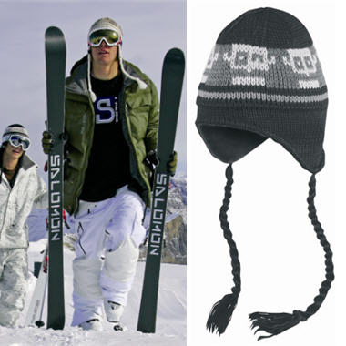 Mode homme : sélection spéciale sports d'hiver - Bonnet péruvien