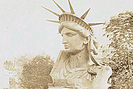 Construction de la Statue de la Liberté