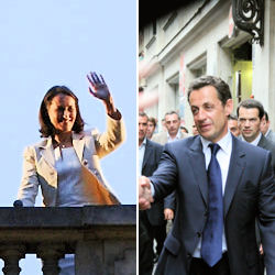 Ségolène Royal et Nicolas Sarkozy
