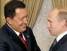 Hugo Chavez, Vladimir Poutine