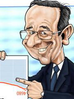 Caricatures de François Hollande