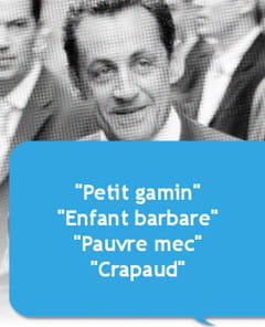 Insultes Nicolas Sarkozy