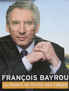 Affiche François Bayrou