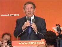 Déclaration de François Bayrou