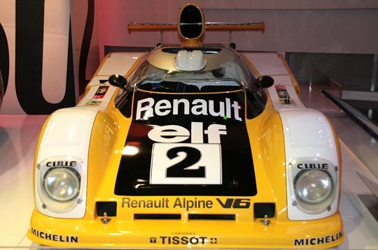 L'A442b victorieuse au Mans en 1978