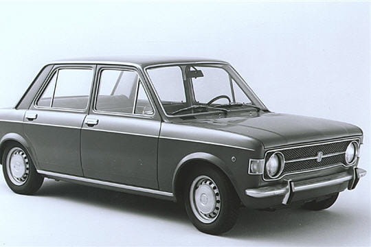 Voiture de l'ann e 1970 Fiat 128 Elle a t lue car elle tait la 