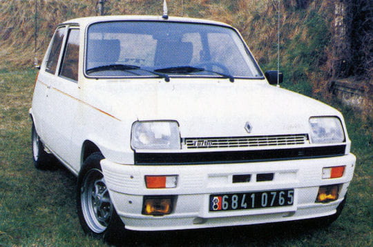 Renault 5 Alpine Laur ate 1983 La bombinette de Renault permettait de