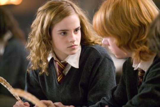 Hermione et Ron Emma Watson et Rupert Grint Warner Bros France