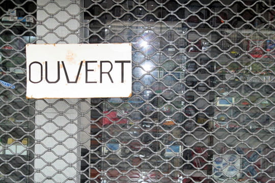 magasin ouvert