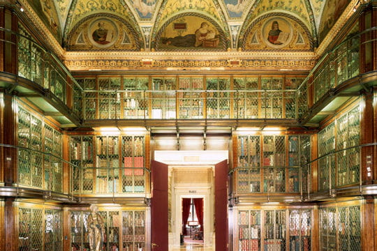 la bibliothèque du musée morgan à new york