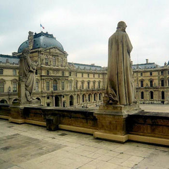 Toit Musée du Louvre 
