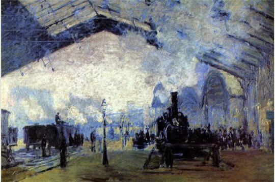 La gare Saint-Lazare