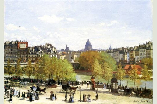 Le quai du Louvre