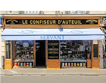 Le confiseur d'Auteuil, artisan chocolatier