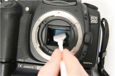 Nettoyage capteur Canon 20D
