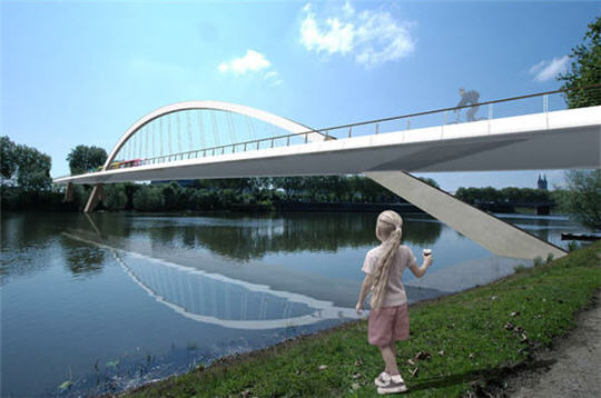 Le futur pont du tramway