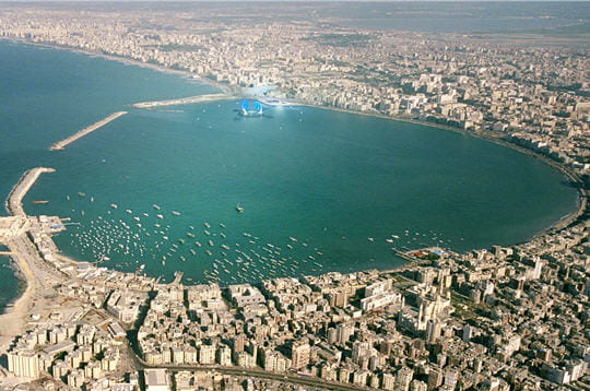 La baie d'Alexandrie