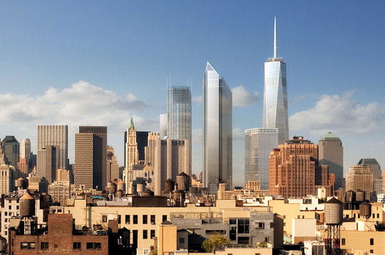 deux ans après les attentats du 11 septembre, un concours a été lancé par la
