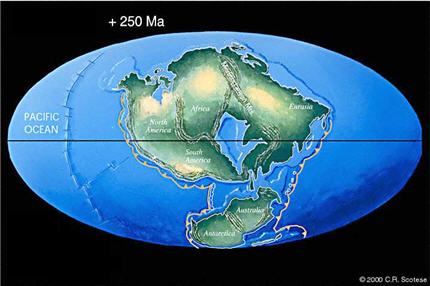 Terre dans 250 millions d'années