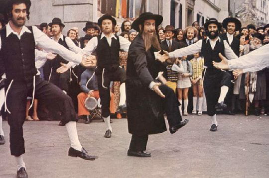 les aventures de rabbi jacob (1973) : non, la fameuse scène de danse dans rabbi