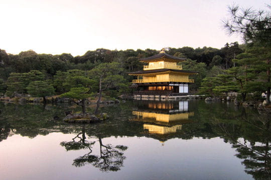 le pavillon d'or à kyoto