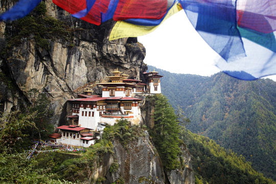 le monastère taktshang au bhoutan