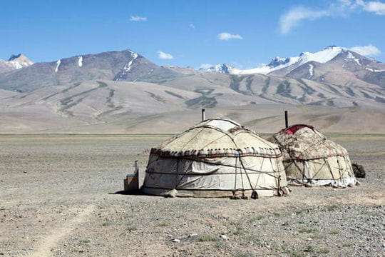 les montagnes du pamir au tadjikistan
