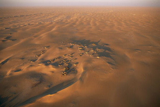au milieu des dunes