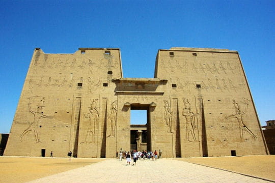 le temple d'horus à edfou