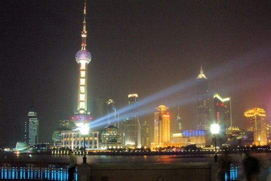 pudong by night